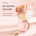 Single color pressed compact powder